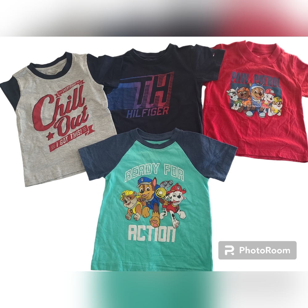 Boys 3T and 3 T-Shirts Bundle 4 pieces